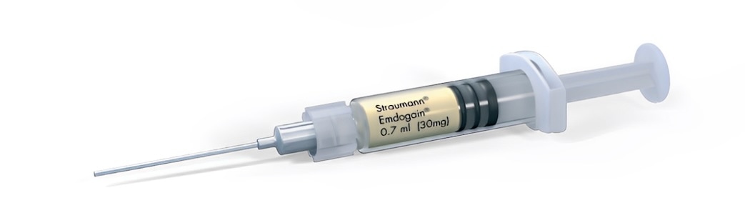 Straumann Emdogain注射型牙周再生凝膠,用於促進牙周組織再生與牙根覆蓋治療